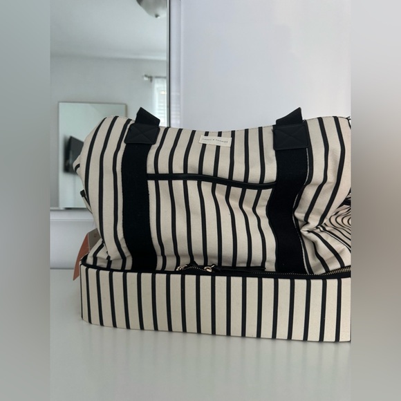 Poppy and Peonies Voyager Black Stripe - Picture 6 of 10